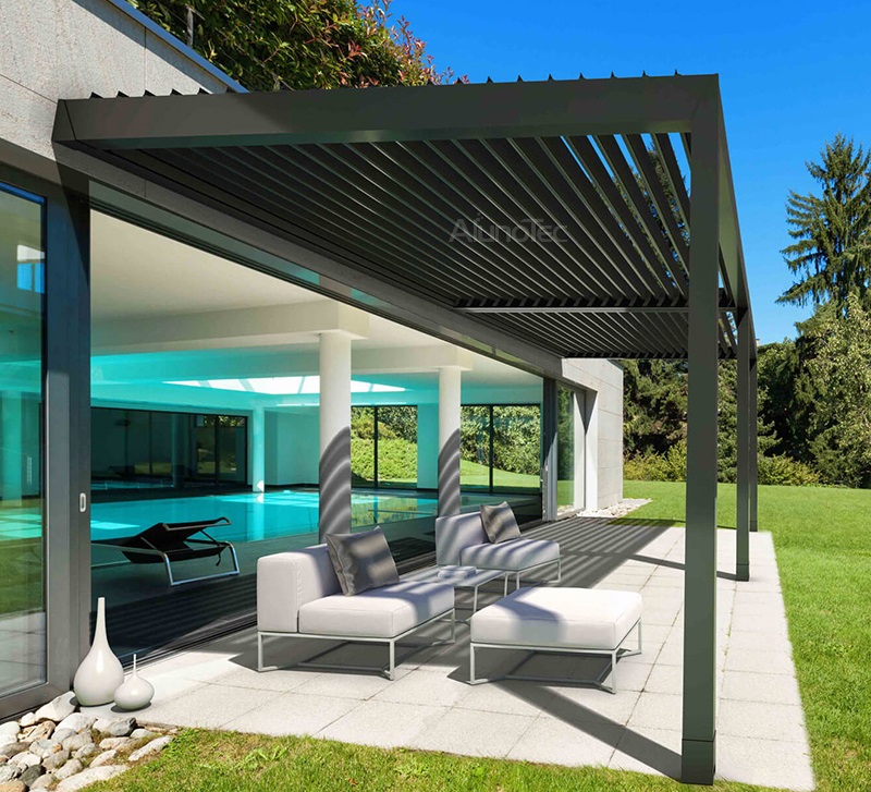 louvered roofs